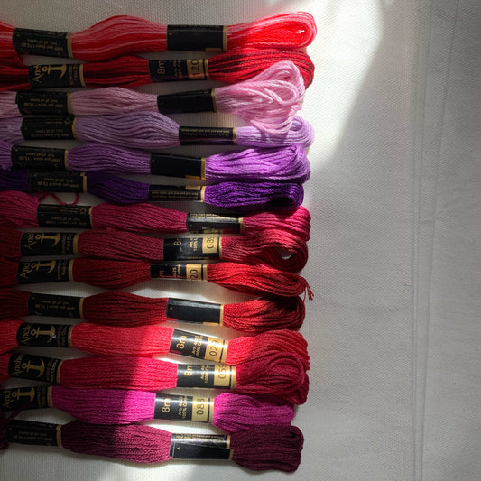 Berry & Plum Floss Bundle (Set of 14)
