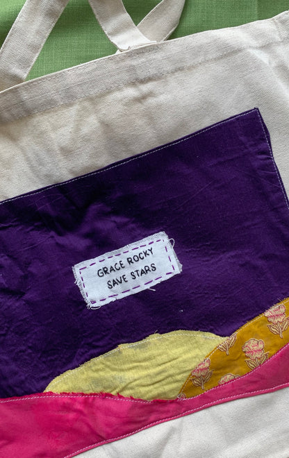 Rocky Totebag  (15 x 18 x 5”)