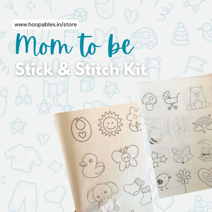 Mom-to-Be Stick & Stitch (Set of 25)