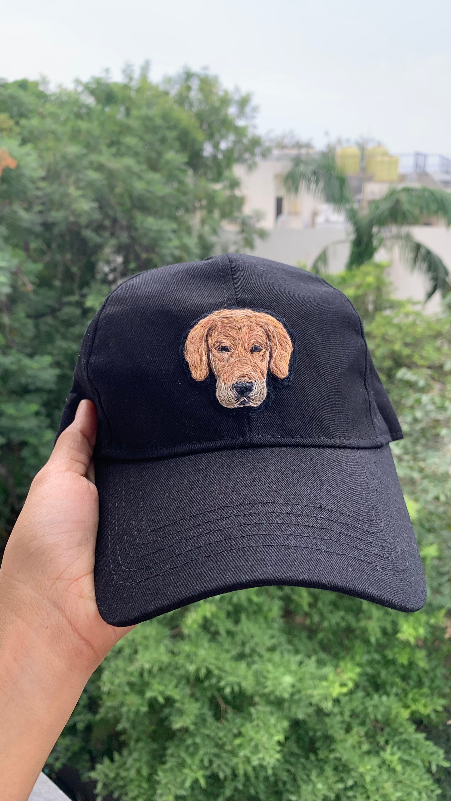 Custom Pet Portrait Cap