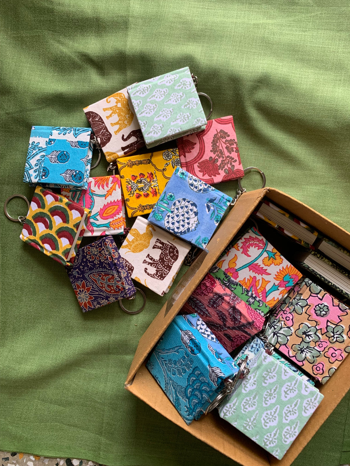 Upcycled Mini Journals (2.5”x 2.5”)