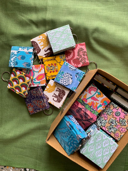 Upcycled Mini Journals (2.5”x 2.5”)