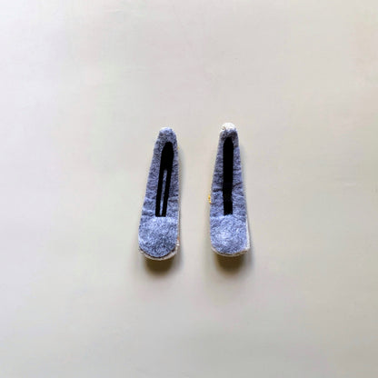 Mustard Delight Hairclip Pair