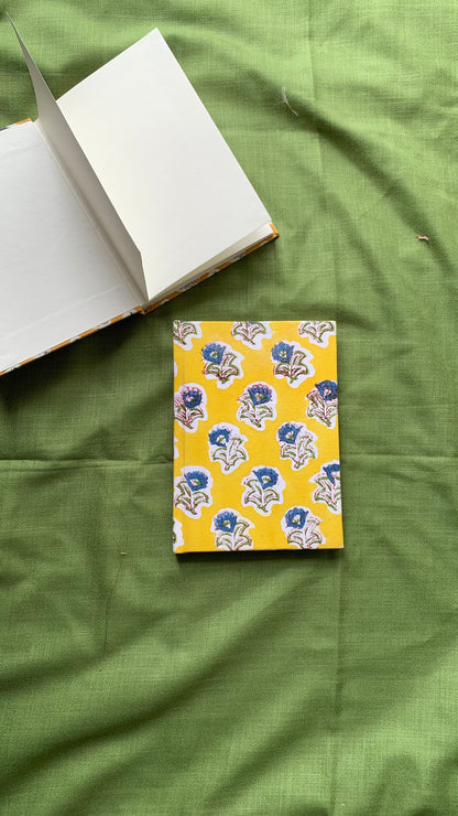 Upcycled fabric-cover Journals - Floral Prints (5x7”)
