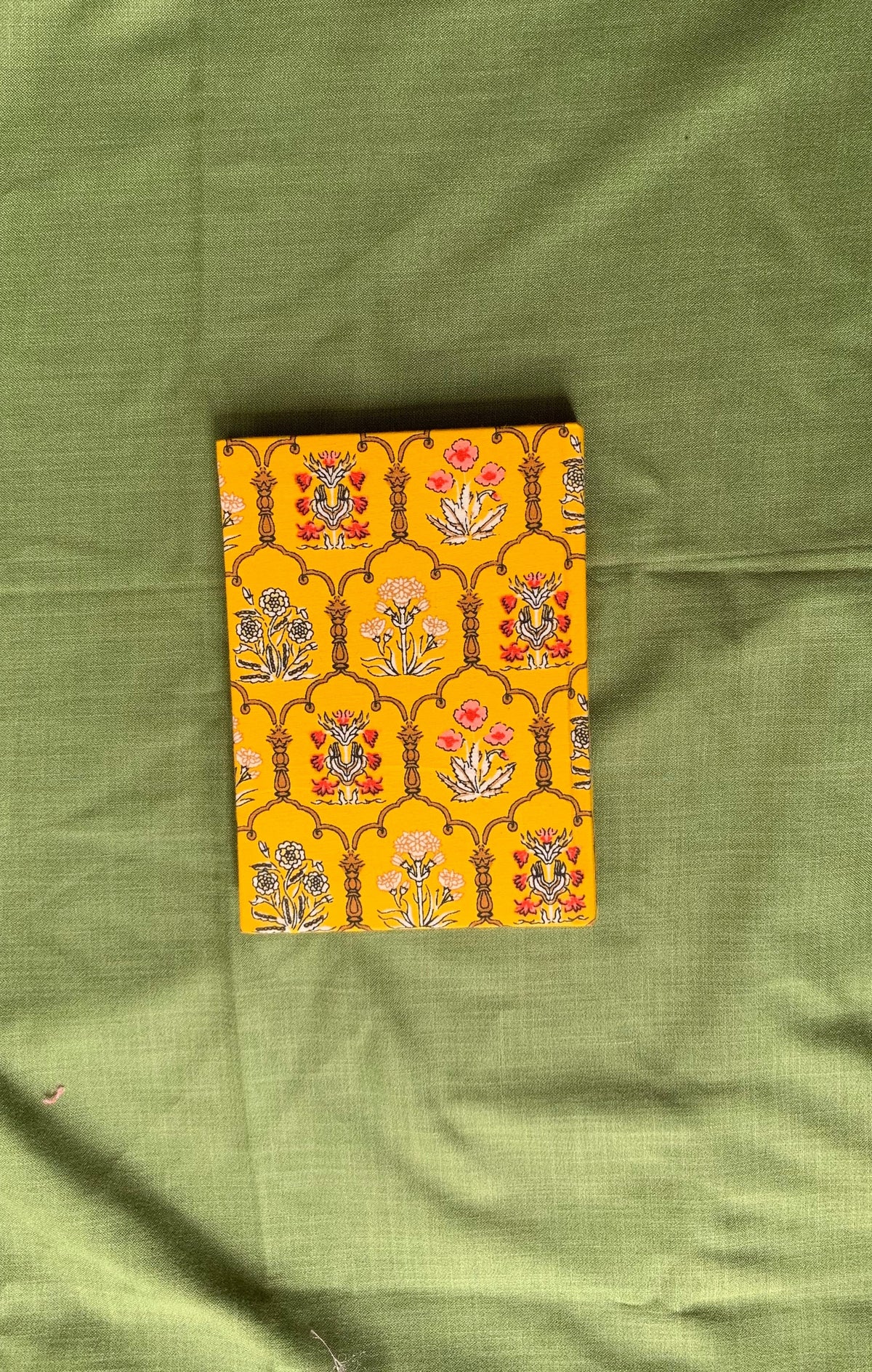 Upcycled fabric-cover Journals - Floral Prints (5x7”)