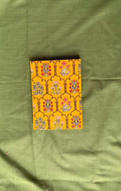 Upcycled fabric-cover Journals - Floral Prints (5x7”)