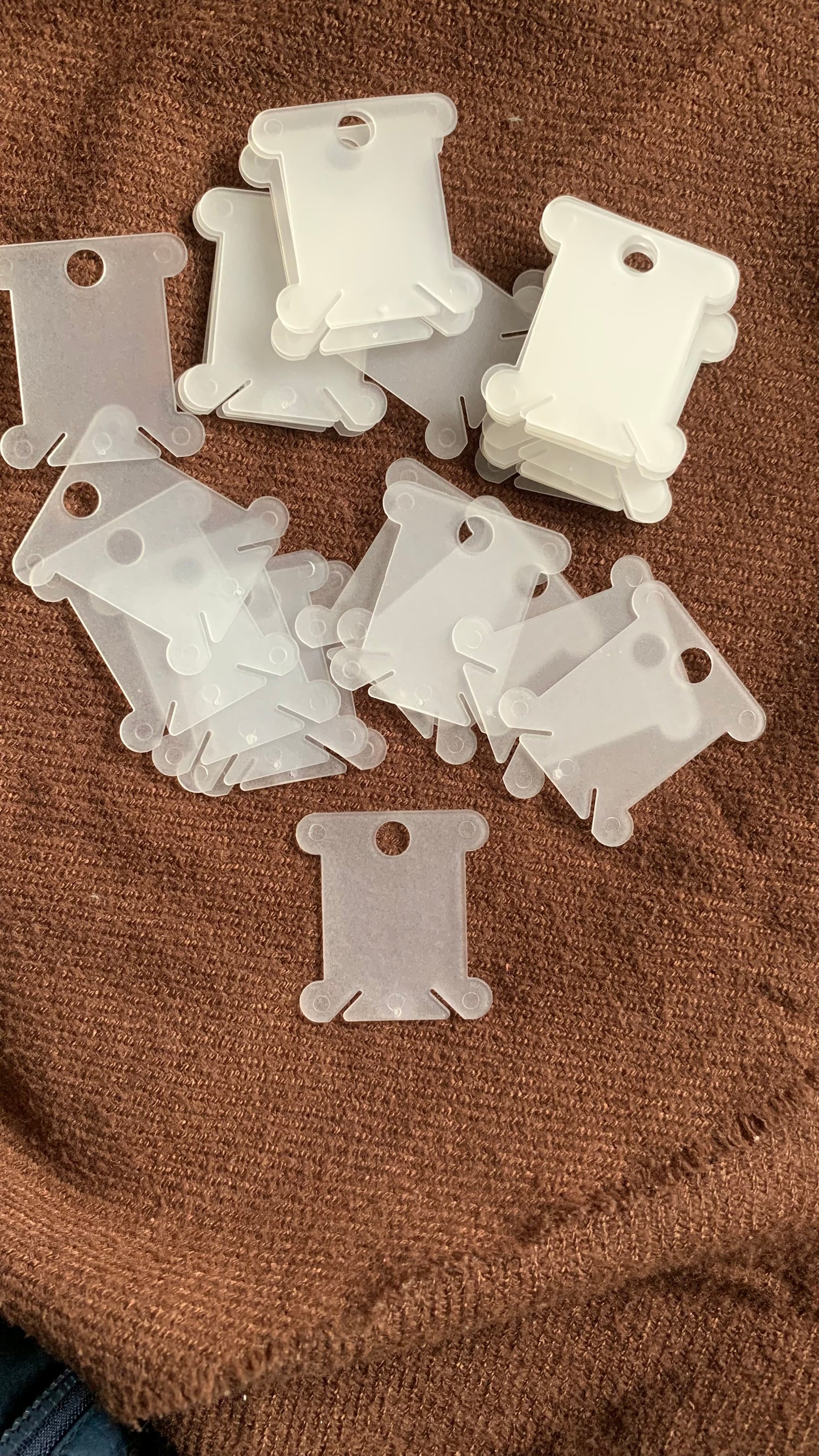 Thread Bobbins - Transparent