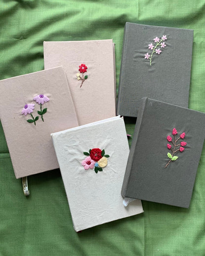 A5 Embroidered Journals (Clearance)