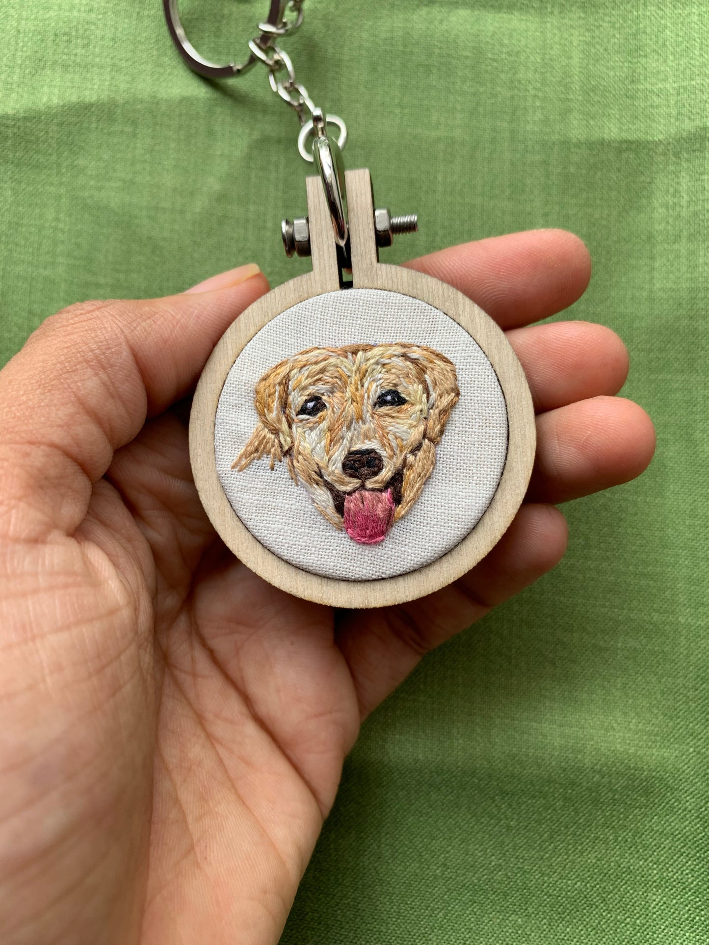 Pet Portrait Keychain (5cm)