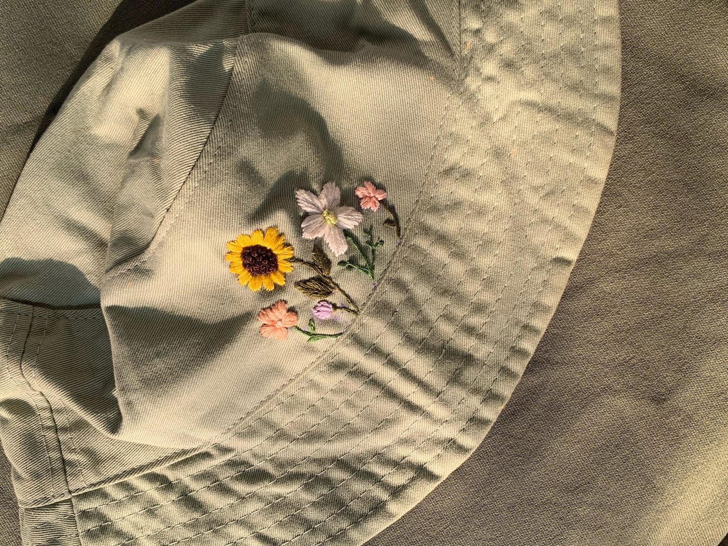 Meadow - Embroidered Bucket Hat (Preorder)