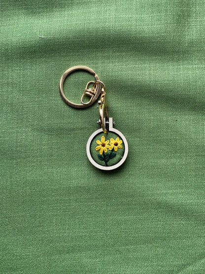 Mini floral Keychains - 3cm