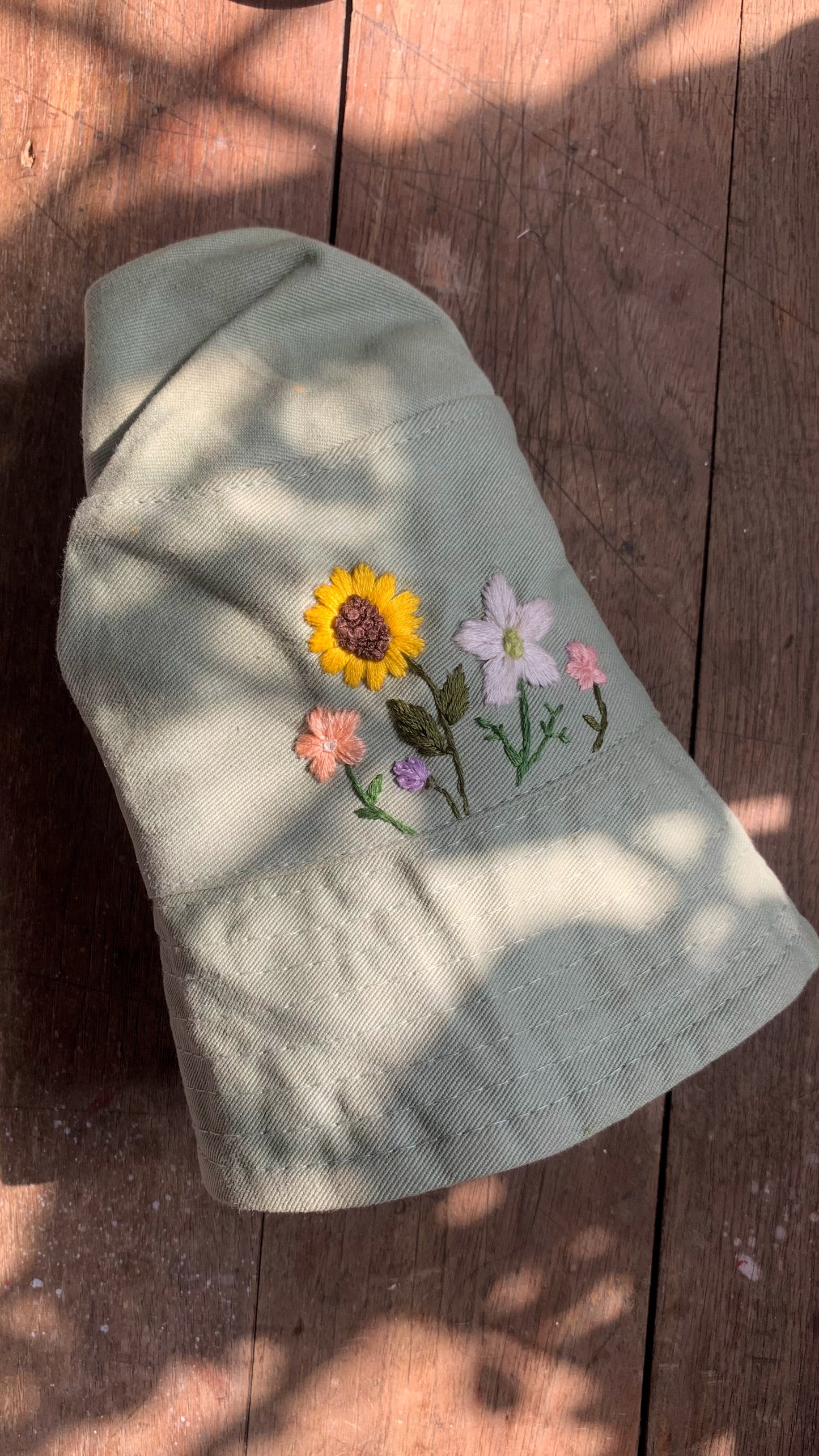 Meadow - Embroidered Bucket Hat (Preorder)