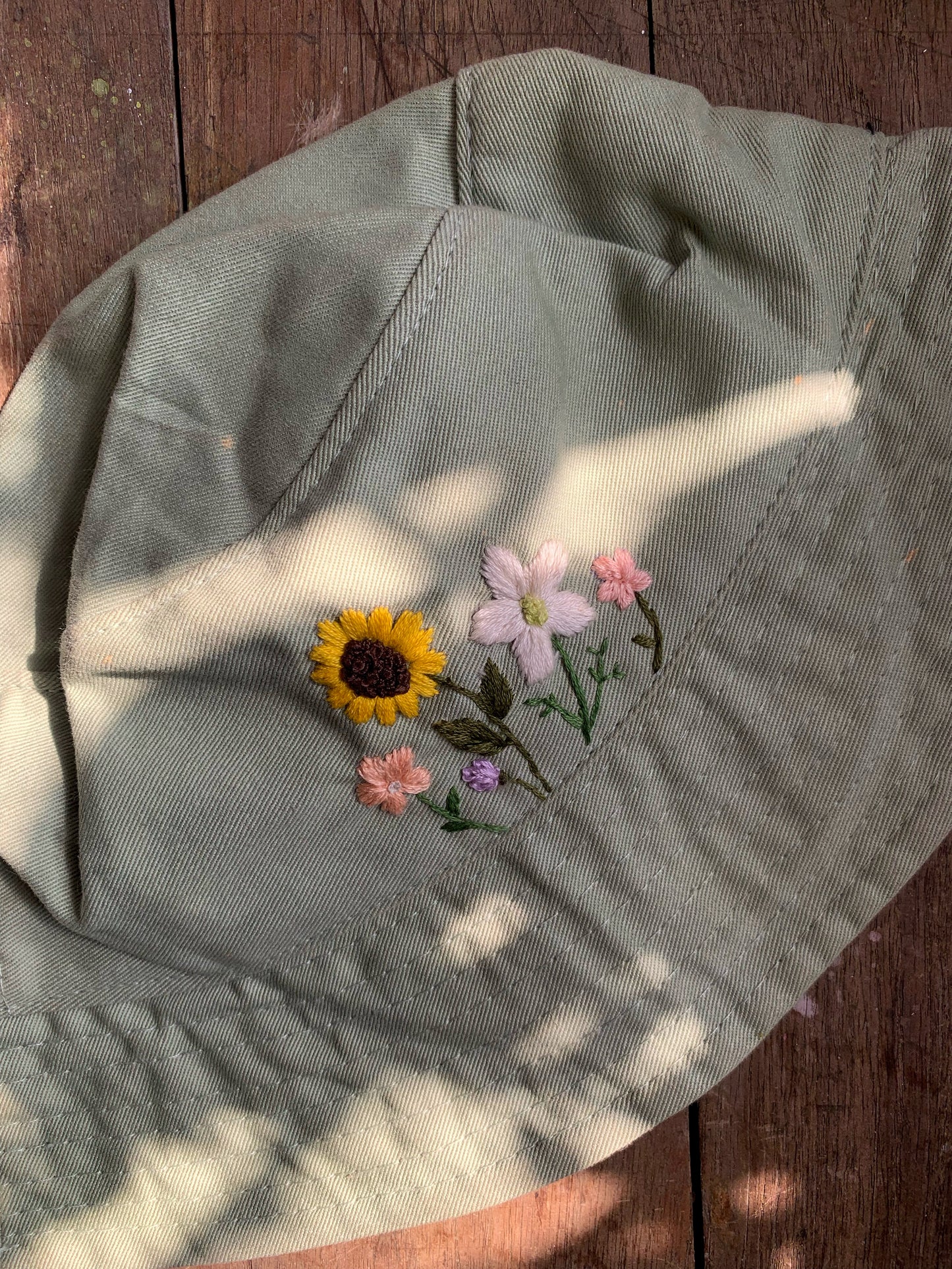 Meadow - Embroidered Bucket Hat (Preorder)