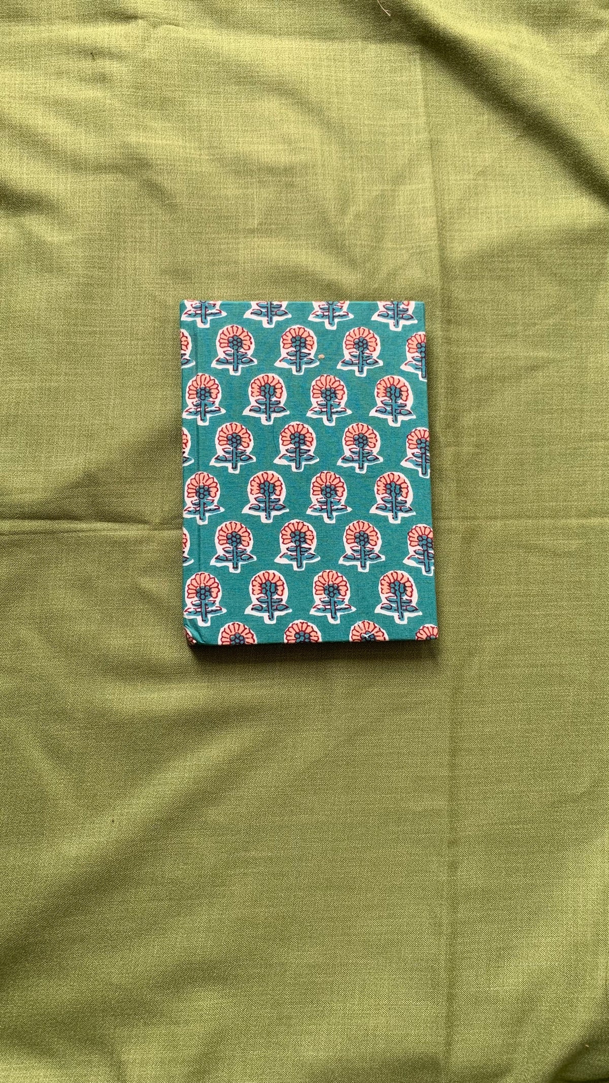 Upcycled fabric-cover Journals - Floral Prints (5x7”)