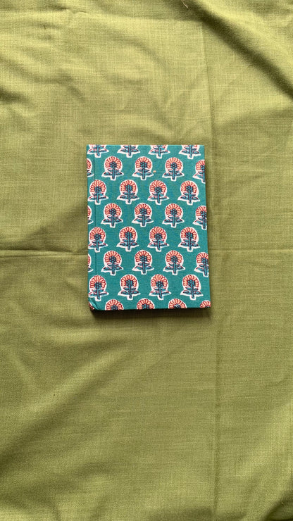 Upcycled fabric-cover Journals - Floral Prints (5x7”)
