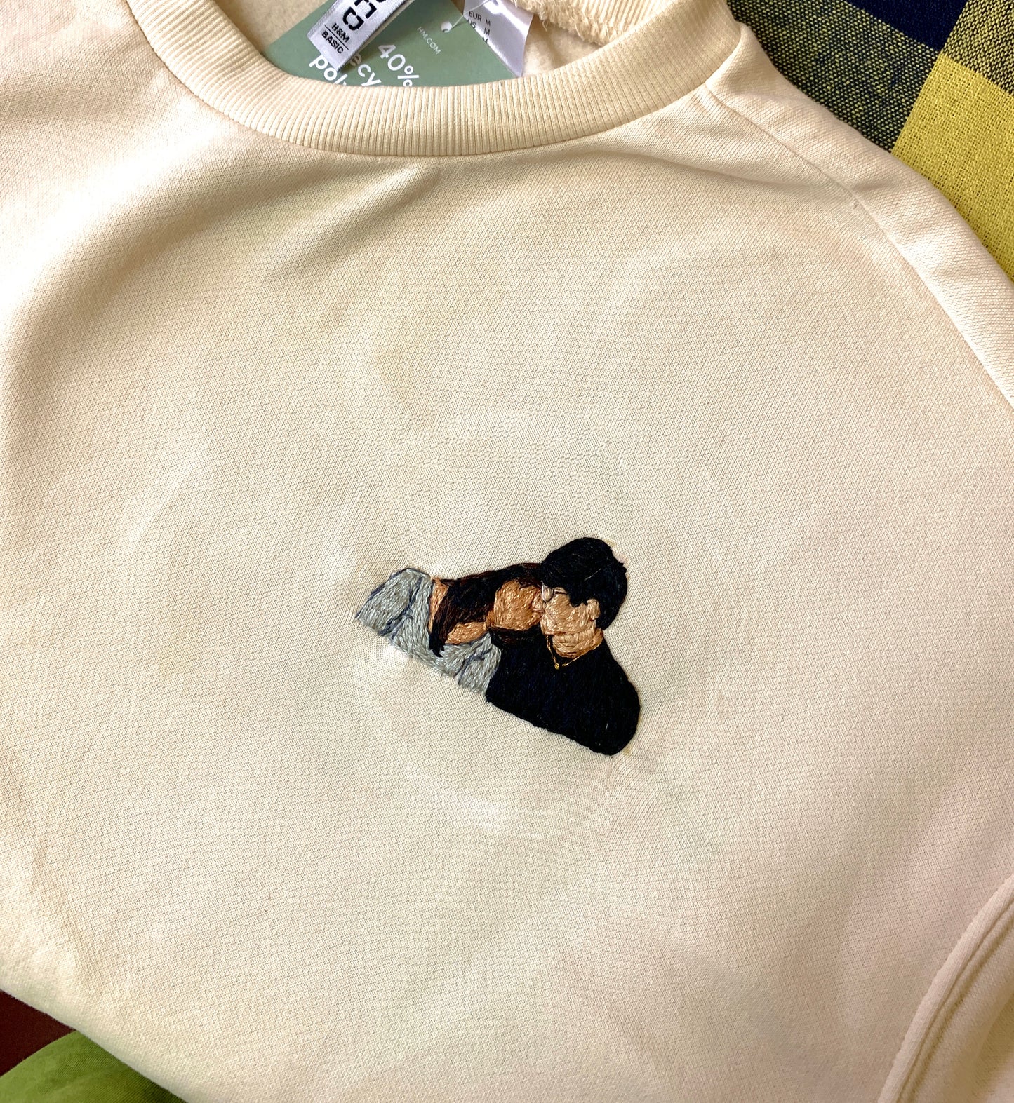 Custom Portrait on Sweatshirt 3” x 3”