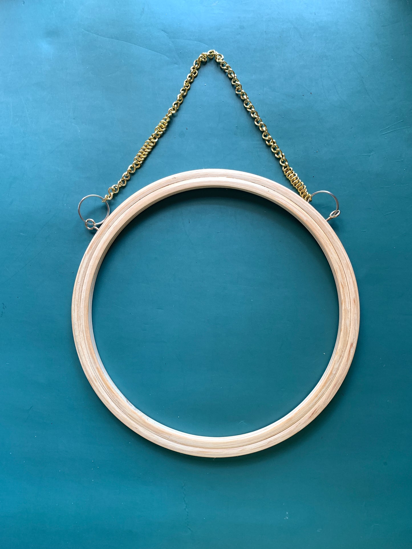 Hoop with Chain