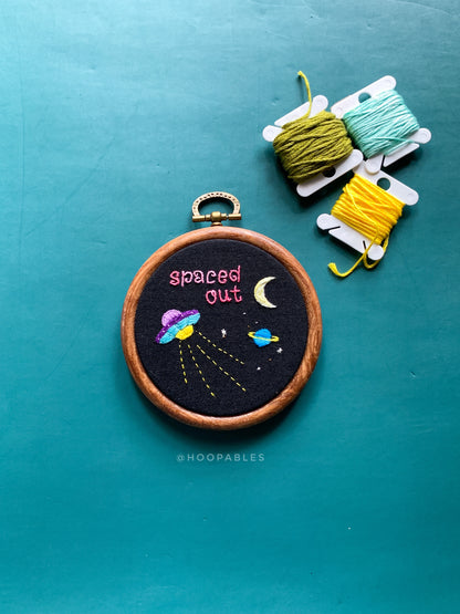 Spaced Out - 3” hoop (preorder)