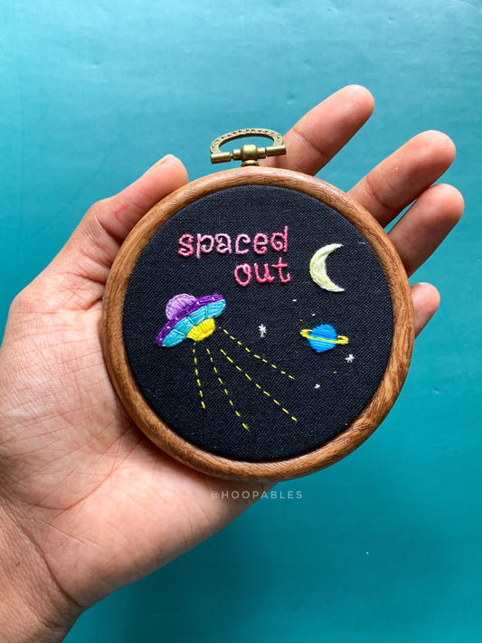 (Preorder) Spaced Out - 3” hoop