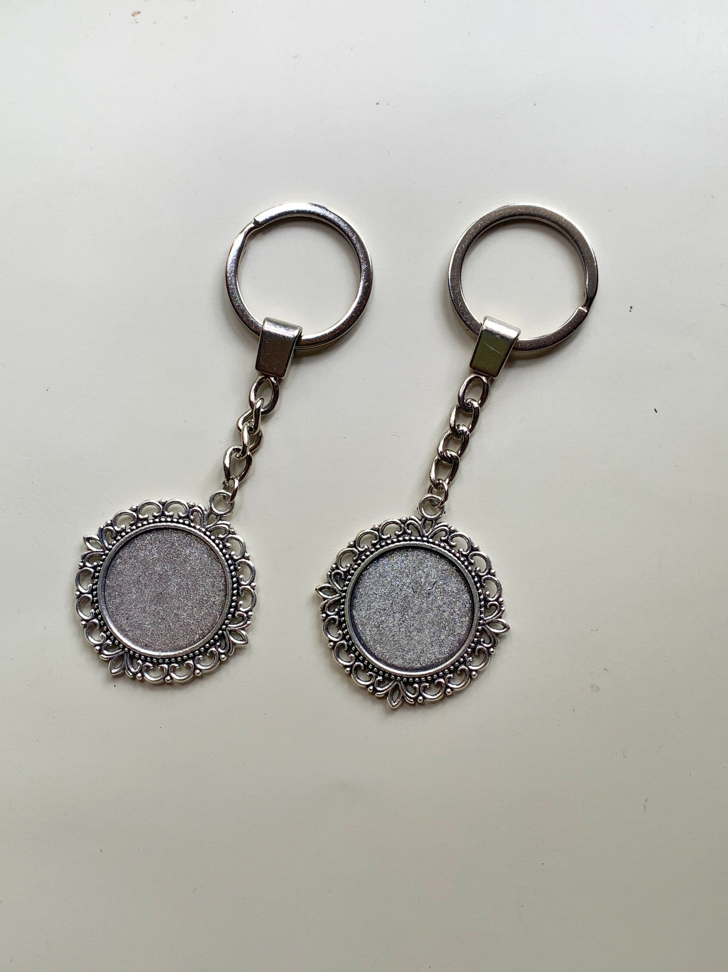 Vintage Keychain Base Silver