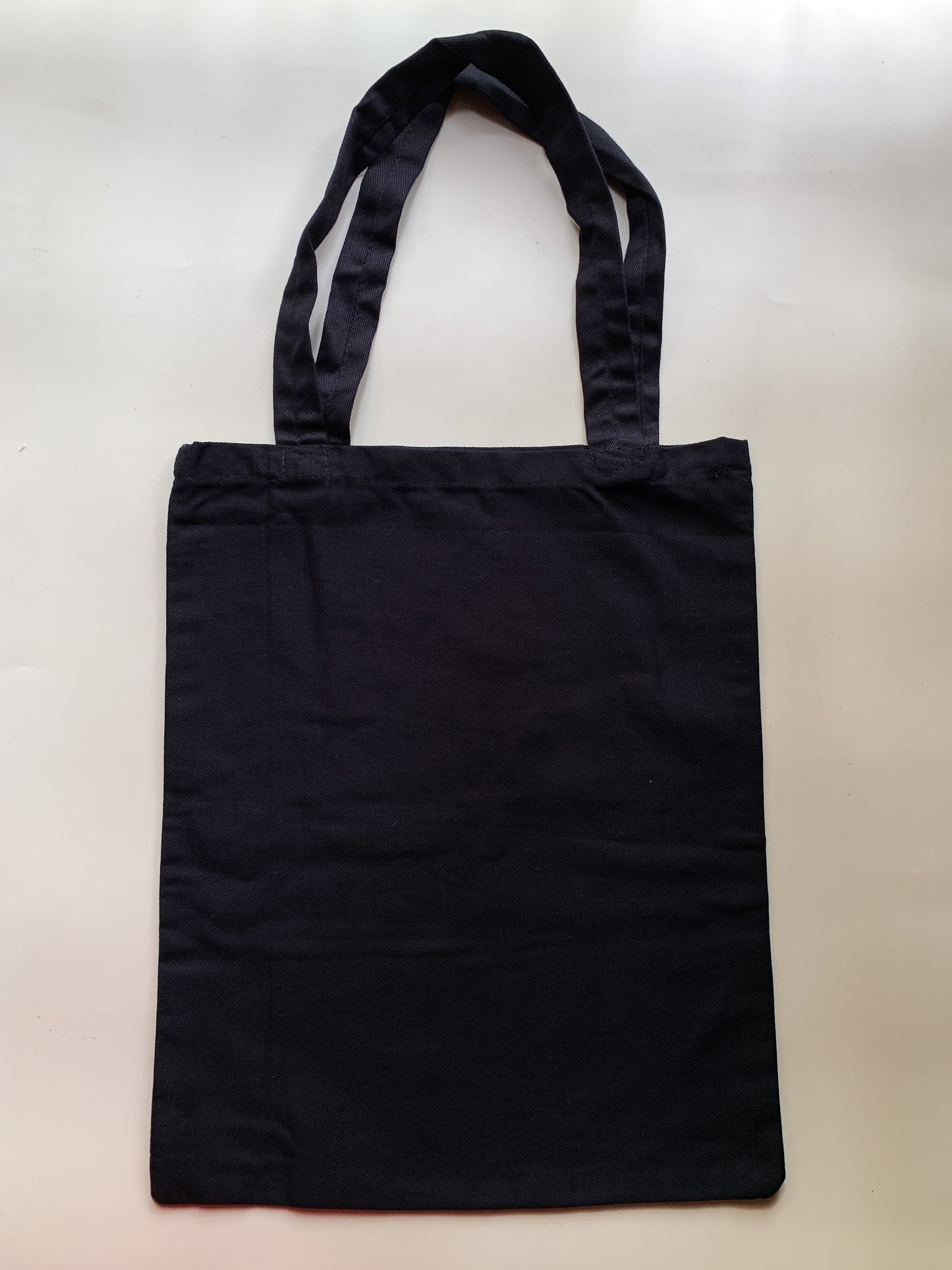 Plain Canvas Tote Bag (Black)