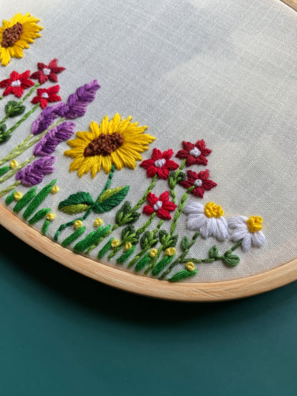 8” Floral Name Plate