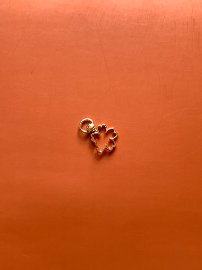 Flower Lobster Hook Gold