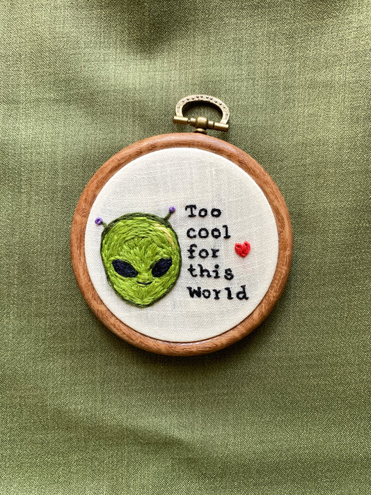 (Preorder) Too cool for this world - 3”