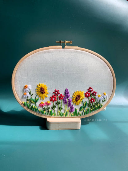 8” Floral Name Plate