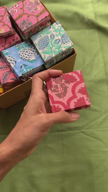 Upcycled Mini Journals (2.5”x 2.5”)