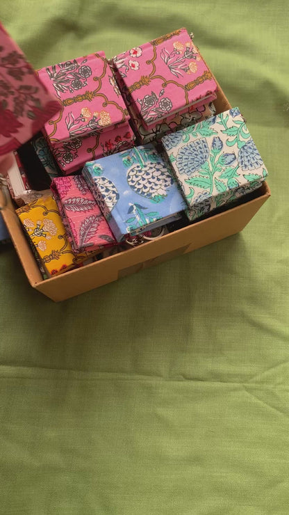 Upcycled Mini Journals (2.5”x 2.5”)