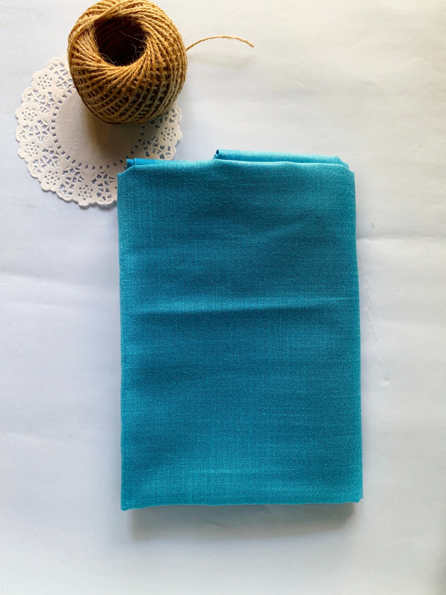 Ruby Silk Fabric - Blue