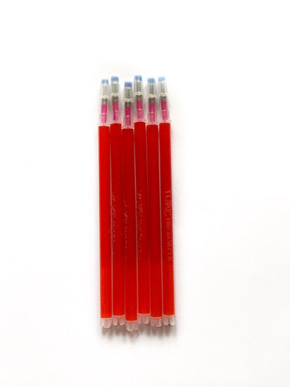Heat Erasable Pen - pack of 5 pcs