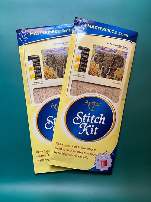 Monarch of the Jungle - Anchor Stitch Kit (33 x 39 cm)