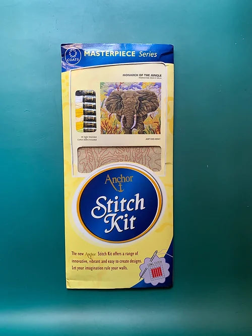 Monarch of the Jungle - Anchor Stitch Kit (33 x 39 cm)