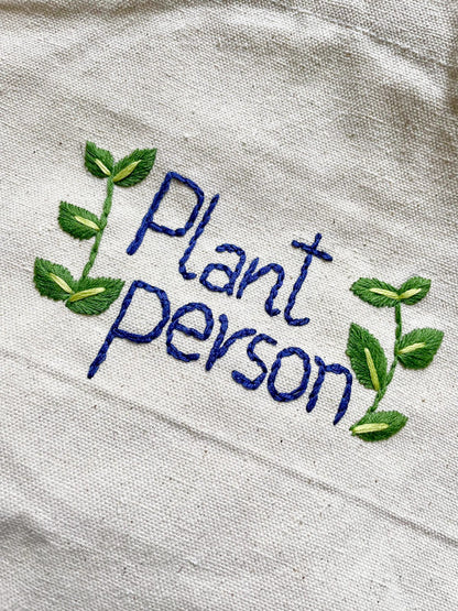 Plant Person Tote Bag