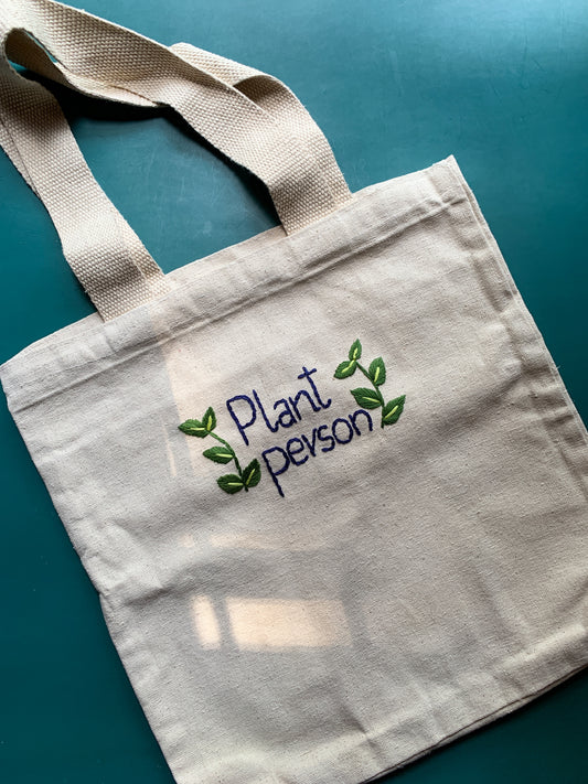 Plant Person Tote Bag